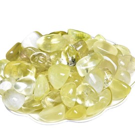 Citrine Healing Crystal Stones, 1.25-2.0" Large Reiki Healing Gemstones Natural Tumbled Polished Stones for Energy Witchcraft Therapy Meditation