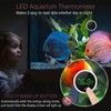 LOFICOPER Digital Aquarium Thermometer, Stick-on Fish Tank Thermometer, Small Temperature
