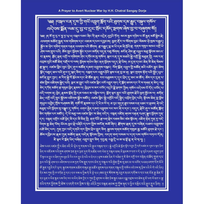 Radiant Heart Prayer Flags to Avert Nuclear War (10)