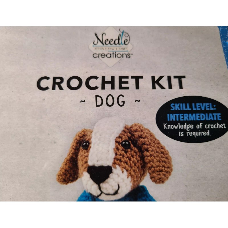 Needle Creations New Needle Creations Complete Dog W/ Sweater Crochet