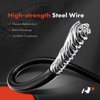 A-Premium 3.9 Inch Inside Door Handle Latch Release Cable Compatible