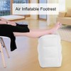 Travel Air Inflatable Footrest Travel Air Inflation Pillow Relax Footstool