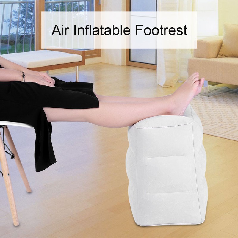 Travel Air Inflatable Footrest Travel Air Inflation Pillow Relax Footstool