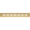 Vent Systems 40 x 300 mm Gold Aluminium Ventilation Grille.
