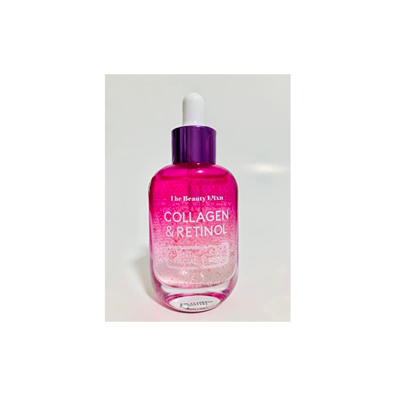 The Beauty Ellxir Collagen and Retinol Facial Serum, 50 ml.