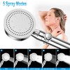 Shower Head and Hose, 5 Mode Water Saving Shower Heads