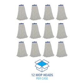 Boardwalk BWK4019WHI Commercial Buffing Floor Pads, 19", White