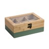 Kesper® Tea Box, Material: FSC® Certified Bamboo, 6 Compartments, with
