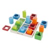 Melissa & Doug Consecutive shape sorting set