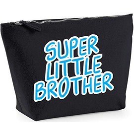 Hippowarehouse Super Little Brother printed make up cosmetic wash bag 18x19x9cm