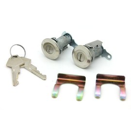 New LatchWell Door Lock Cylinder Set w/Keys Compatible with 1967-1989 Dodge Ram Trucks & 72-89 Vans