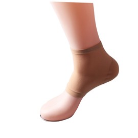 FRCOLOR Heel Protection Cushion Sleeve Skin Color Soft Foot Sleeve Kit for Blister Relief Pressure Protection Comfort Footwear