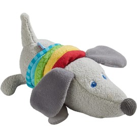 HABA 304771 - Dachshund Baby Toy with Ratter Motor, Toy from 6 Months