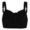 CAREFIX Anna Zip Front Post-Op Comfort Bra (3270),Large,Black