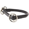 Kerbl Roma Round-Leather Choker, 45 cm, Black