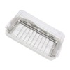 Stainless Steel Butter Cutter Box Cheese Storage Container with Transparent