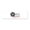 CafePress Sneak Peek Car Magnet 10 X 3 10" x