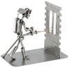 Steelman24 I Nuts and bolts sculpture Fireman House Call I