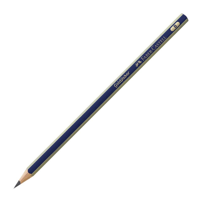 Faber-Castell 1221 - Graphite Pencils B, Pack of 12