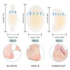 15 Stück Blasenpflaster, Blister Pads Gel Pflaster für Fuß Schutz,
