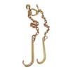 5/16" X 2' G70 Tow Chain J Hooks V Chain