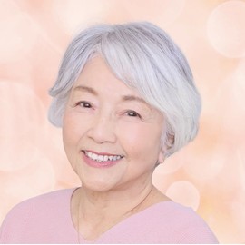 Soft Gray Hair Piece Ciel Miki Part Wig Heat Resistant Short With Skin (80% White Hair)