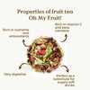 Oh My Fruit Organic Loose Leaf 100g (50 Cups) |