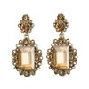 Clearine Victorian Style Statement Dangle Earrings for Women, Impressive Shiny