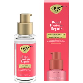 OGX, Serum BOND REPAIR All In One, 80% Cabello más Suave, Suero Capilar, Revitaliza el Cabello Dañado