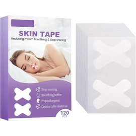 Gentle Transparent White Tape 120 Pcs Hypoallergenic Tape - Hypoallergenic Tape for Sensitive Skin, Painless Removal, Breathable Comfortable to Exercise