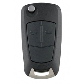 Liamgate Liamgate Ersatz Schlsselgeh?use mit Rohling geeignet fr Opel Astra H Schlssel mit 2 Tasten