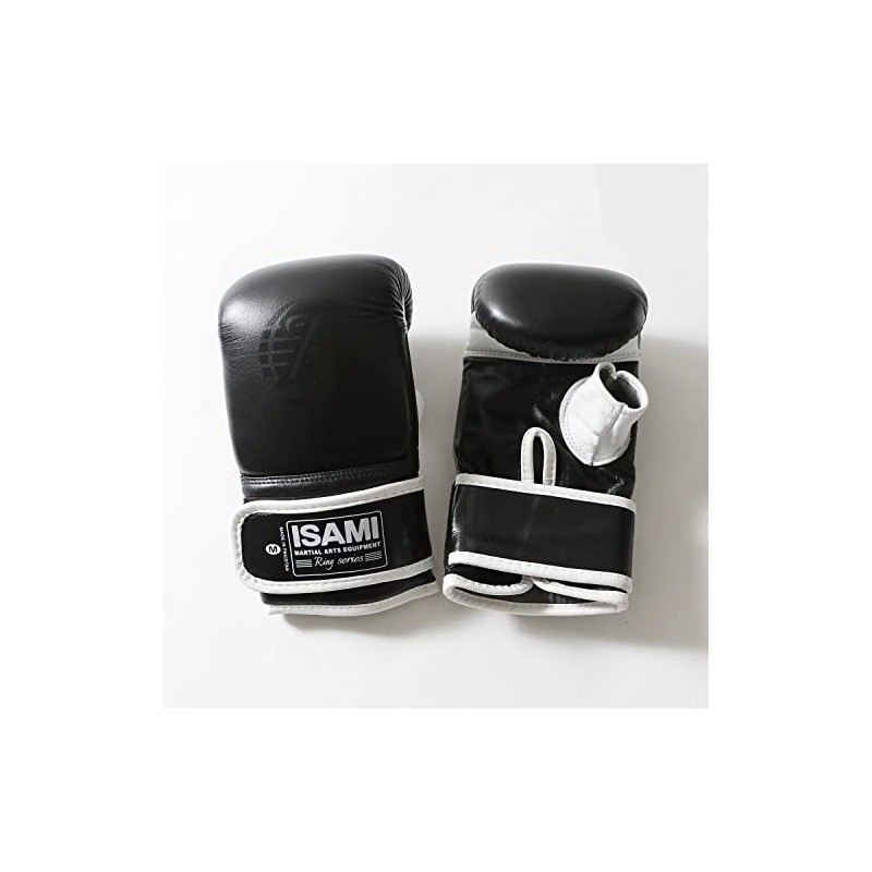 ISAMI Punching Gloves RS RS-001 Genuine Leather (Black, L)