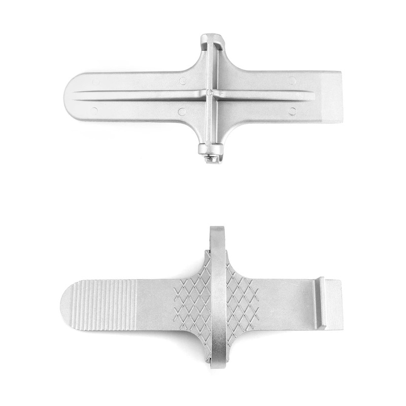 QWORK Foot Panel Lifter, Aluminum Alloy Door Lifter Tool, for