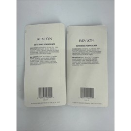 Revlon LOT OF 2 Revlon Softstroke Powder Liner Eyeliner .05 oz Each x2 Iced Gold NEW