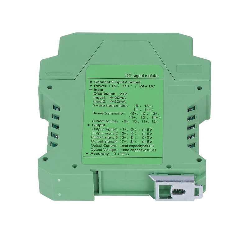 24V DC Signal Isolator 2 in 4 Out Direct Current