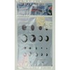 Harder and Steenbeck Airbrushing Stencil Step by Step 'Water Drops"