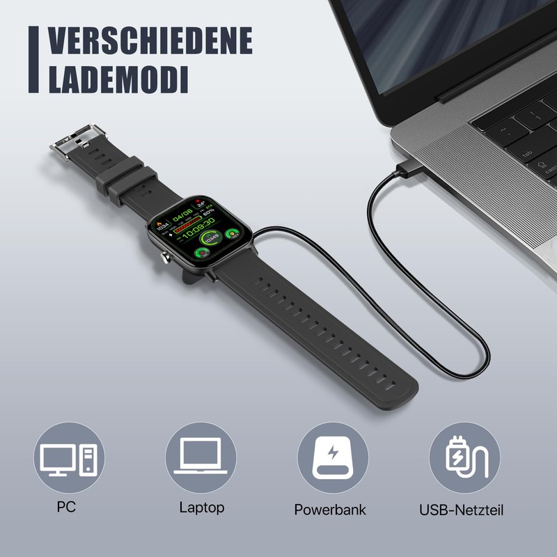 WalkerFit Universal Smartwatch Charging Cable, Universal Smart Watch Magnetic Accessories