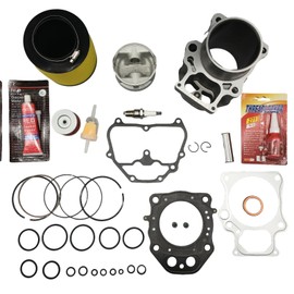 Cylinder Top End Kit Fit for Honda TRX 420 Rancher 420 2007-2020 12100-HP7-A00 12100-HP5-600