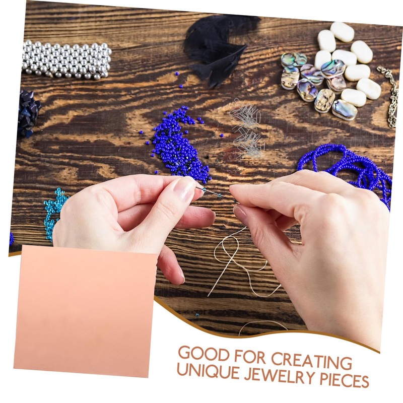 CIYODO 1 Sheet Copper Crafting Sheet for DIY Projects Thickness