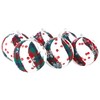 Christmas Concepts® Pack Of 6 Tartan Design Christmas Baubles -