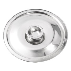 Oil Pot Lid Replacement 1pc 16cm Stainless Steel Pot Cover, Pot Lid Replacement Seasoning Pot Cover Cookware Lids for Home Kitchen Kitchen Small Pot Lid
