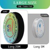1mm Bracelet String, Elastic for Bracelet Making, 2-Color Set (Black/White)