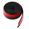 Lemonbest Universal 2.5M Car Front Bumper Lip Splitter Spoiler Rubber