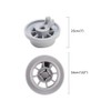 BDHI 8pcs 165314 Dishwasher Lower Rack Wheel Clips Replacement for