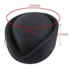 YING LAN Wool Cap Stewardess Pillbox Hat Teardrop Fascinator Base