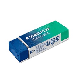 STAEDTLER Mars Eraser - Latex & Phthalate-Free Rubber - Limited-Edition Mars Anniversary - Pack of 2, 52650MABK1