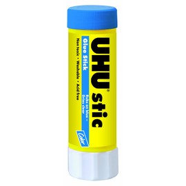 Saunders UHU Glue Stick, 1.41 oz., Blue (99653)