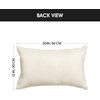 Summer Lemon Throw Pillow Cover, 12 x 20 Inch Blue