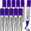 Fuutreo 10 Pack Jumbo Permanent Markers Bulk Large Chisel Tip