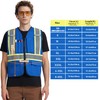 A-KSAFETY High Visibility Safety Vest for Men Women with Pockets